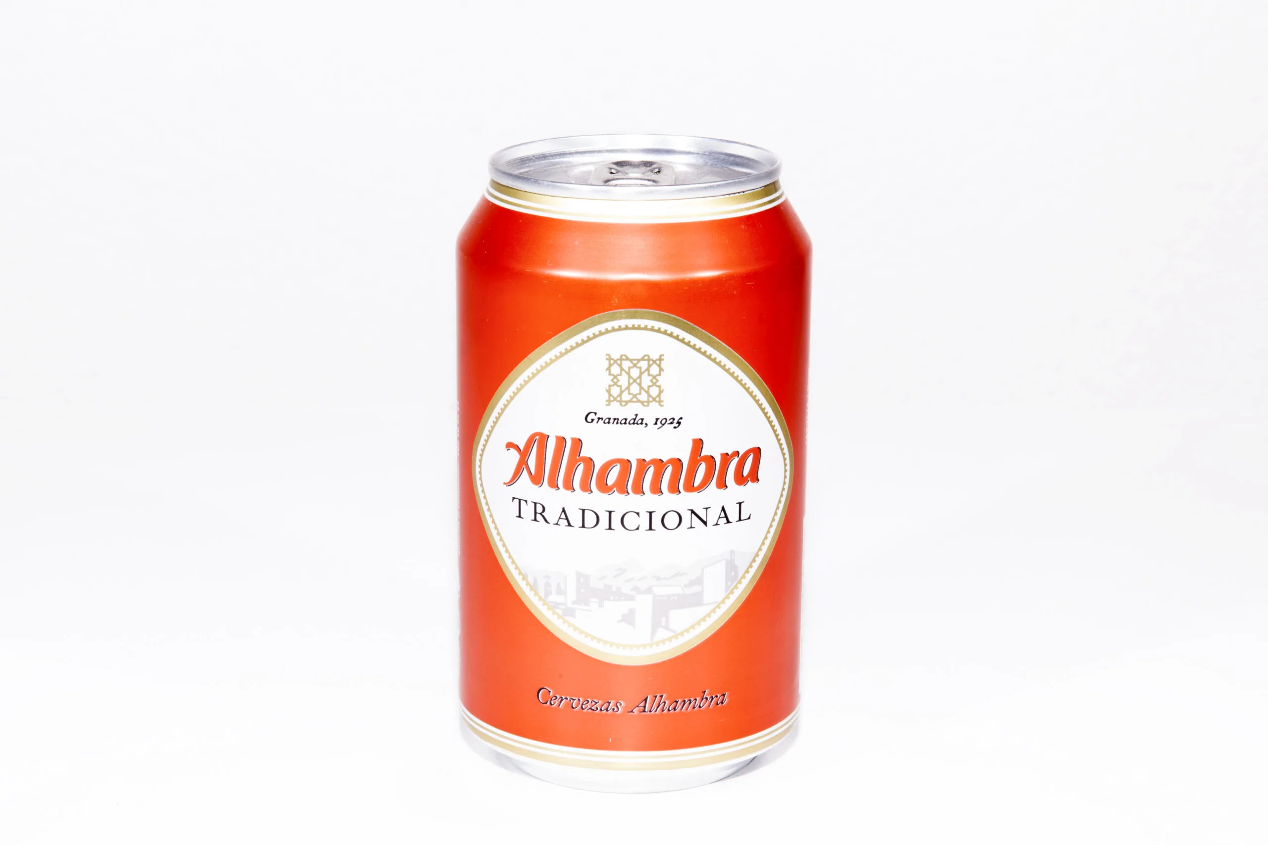 Lata cerveza Alhambra ocultación — imagen 2