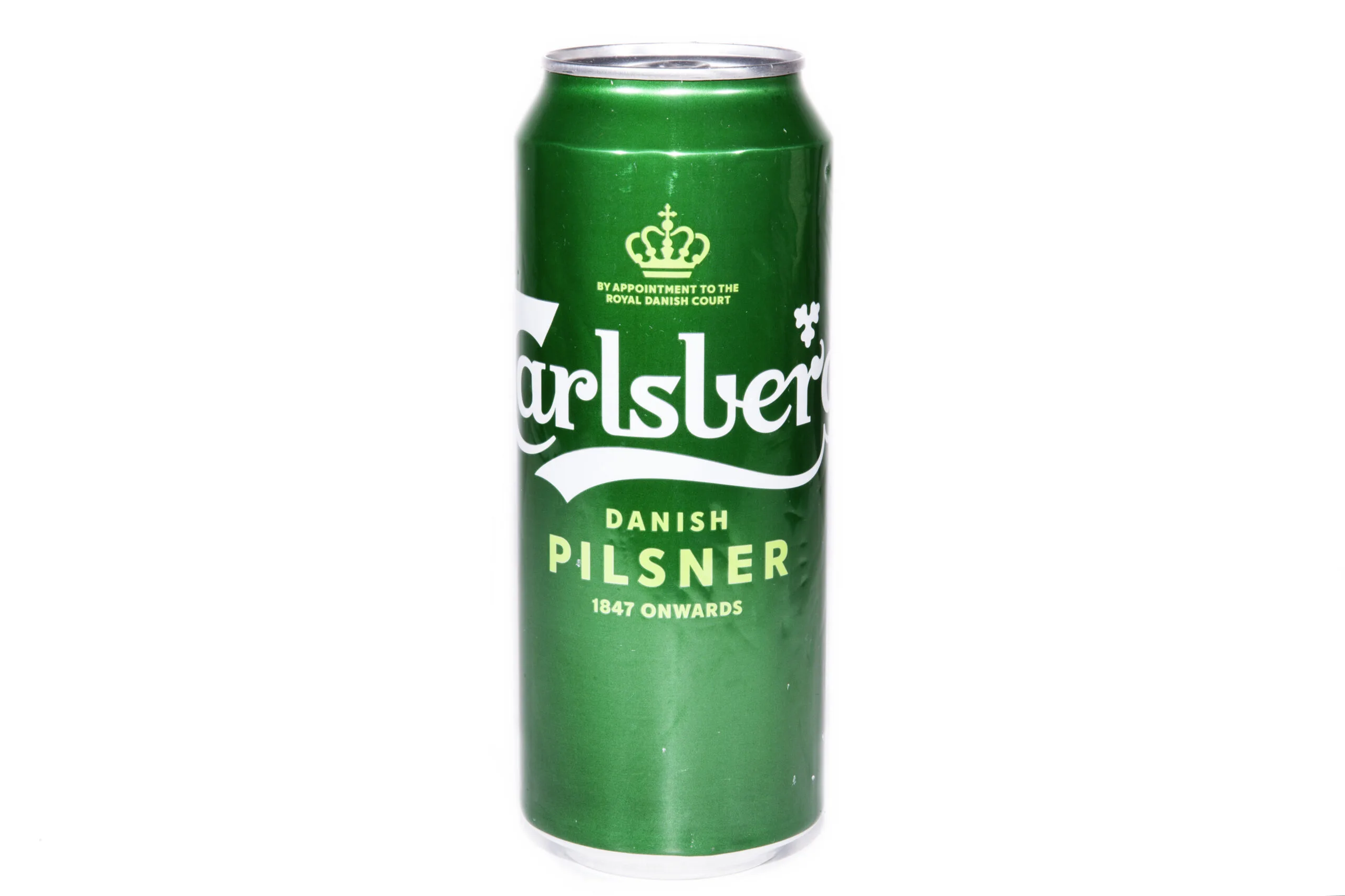 Lata cerveza Calsberg ocultación — imagen 2